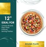 Eco-Friendly 12" Palm Leaf Serving Trays (10 pcs)