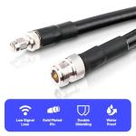 25ft Helium Miner Cable: N Type Female to SMA Male