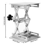 ZOENHOU Manual Lab Jack Scissor Lifting Stand