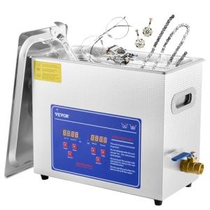 VEVOR 6L Ultrasonic Cleaner with Digital Timer