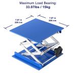 Labasics Anodized Aluminum Lab Jack, 8x8 inch