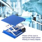 Labasics Anodized Aluminum Lab Jack, 8x8 inch