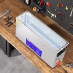 VEVOR 10L Ultrasonic Gun Cleaner with Timer & Heater