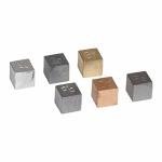 Density Cube Set of 6 Metals - Eisco Labs