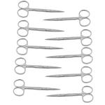Iris 4.5" Fine Point Dissecting Scissors (10 Pack)