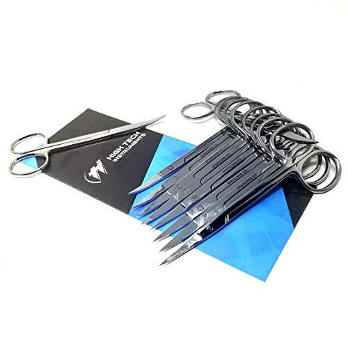 Curved Micro Dissection Scissors - 4.5" Stainless Steel