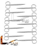 Iris 4.5" Fine Point Dissecting Scissors (10 Pack)