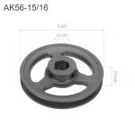 uxcell Single Groove V-Belt Sheave, 15/16" Bore