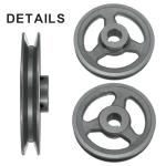 uxcell Single Groove V-Belt Sheave, 15/16" Bore