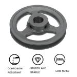 uxcell Single Groove V-Belt Sheave, 15/16" Bore