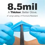 Heavy Duty Nitrile Disposable Gloves - 50 Count