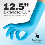 Heavy Duty Nitrile Disposable Gloves - 50 Count