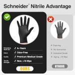 Schneider Medium Nitrile Exam Gloves - 100 Count