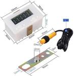 Digital 5-Digit Counter with Proximity Sensor