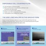 Improved Neubauer Disposable Cell Counting Plate