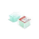 AmScope 72 Blank Microscope Slides with 100 Covers