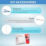 AmScope Microscope Slide Prep Kit with Stains