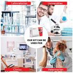 AmScope Microscope Slide Prep Kit with Stains