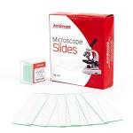 AmScope 72 Blank Microscope Slides with 100 Covers