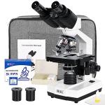 40x-2500x Binocular Microscope for Students and Professionals