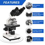 40x-2500x Binocular Microscope for Students and Professionals