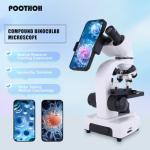 Professional Binocular Compound Microscope 40X-2000X