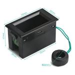 DROK AC Power Meter with LCD Display, 100A