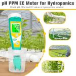 UIUZMAR Pool Salt pH and ORP Meter