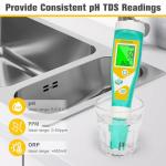 UIUZMAR Pool Salt pH and ORP Meter