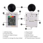 Wearable 2-in-1 WBGT & Heat Index Meter