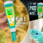 UIUZMAR Pool Salt pH and ORP Meter