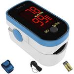CHOICEMMED Portable Blue Finger Pulse Oximeter