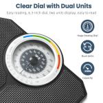 TIPRE Mechanical Analog Bathroom Scale, 150kg Capacity