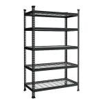 Heavy-Duty 5-Tier Metal Shelving Unit, 4000 lbs