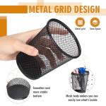 Briwooody 6-Pack Mesh Slatwall Tool Holder Cups