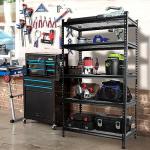 Heavy-Duty 5-Tier Metal Shelving Unit, 4000 lbs