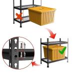 Heavy-Duty 5-Tier Metal Shelving Unit, 4000 lbs