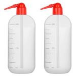 2-Pack Stonylab Safety Reagent Wash Bottles 17 oz