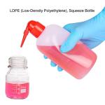 2-Pack Stonylab Safety Reagent Wash Bottles 17 oz