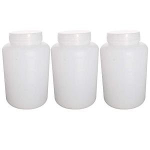 3-Pack 2000ml Wide Mouth Lab Reagent Bottles