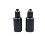 30ml Black Plastic Refillable Dropper Bottles (50PCS)