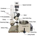 5L Digital Rotary Evaporator with LCD Control