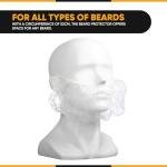 100 PCS Disposable Beard Nets for Food Service