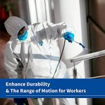 Medtecs Level 4 Hazmat Suits - 6 Sizes Available