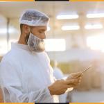 100 PCS Disposable Beard Nets for Food Service