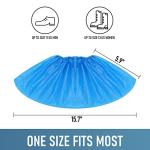 Disposable Non-Slip Shoe Covers - 100 Pack