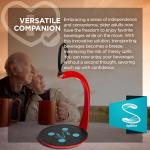 Portable Nonspill Drink Carrier - SpillNot+ (Red)