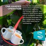 Portable Nonspill Drink Carrier - SpillNot+ (Red)