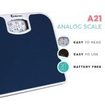 Adamson A21 Analog Bathroom Scale - 260 LB Capacity