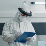 Zimchado Disposable Hazmat Suit with Gloves & Face Shield